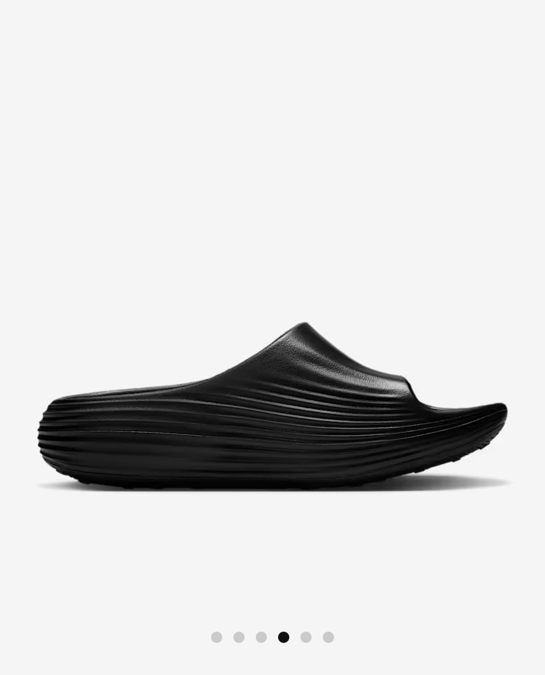 Nike 나이키 리액트 리주버네이트 슬라이드, 240 블랙 상품이미지4