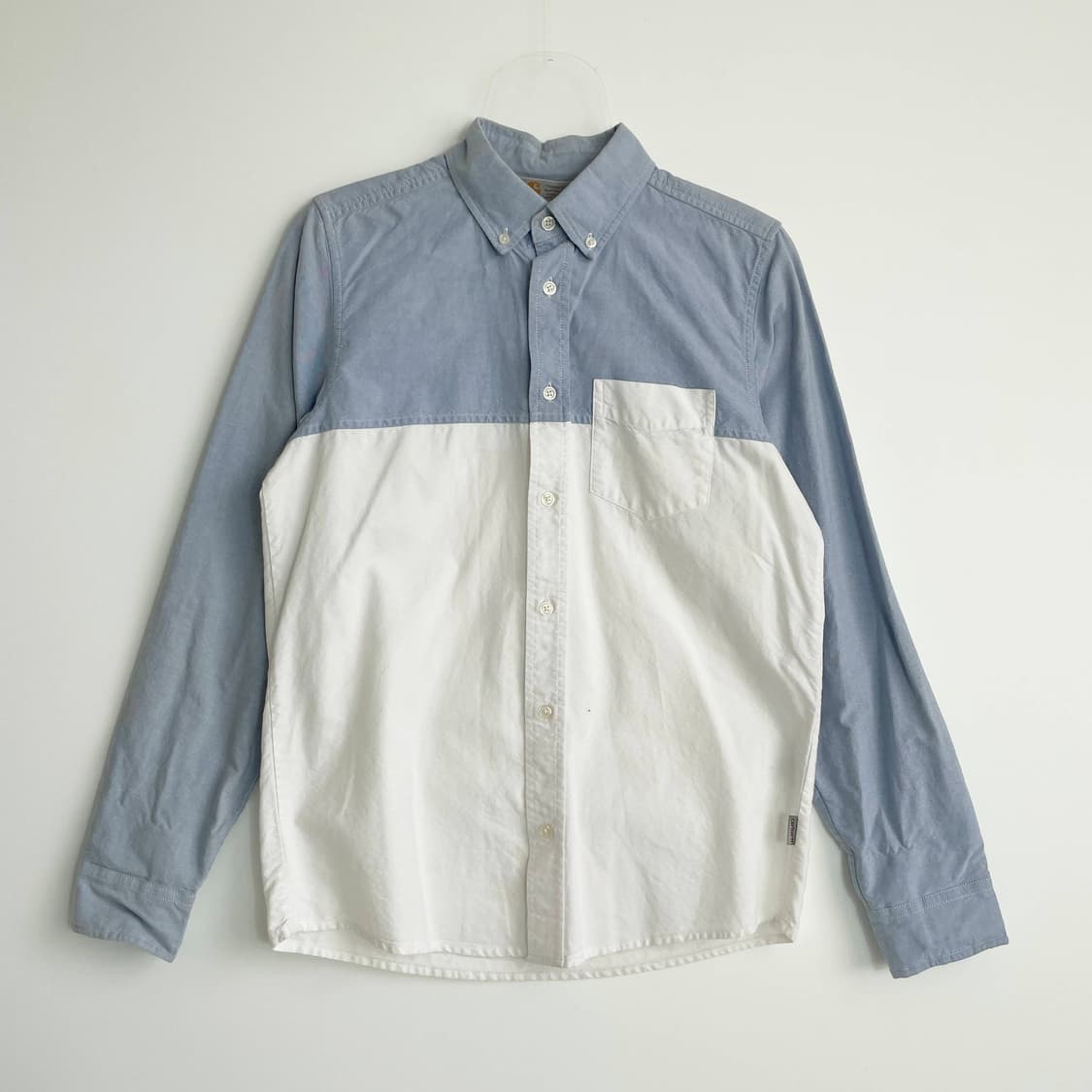 D2 칼하트 WIP 앤더슨 원포켓 배색 셔츠 S사이즈 상품이미지1