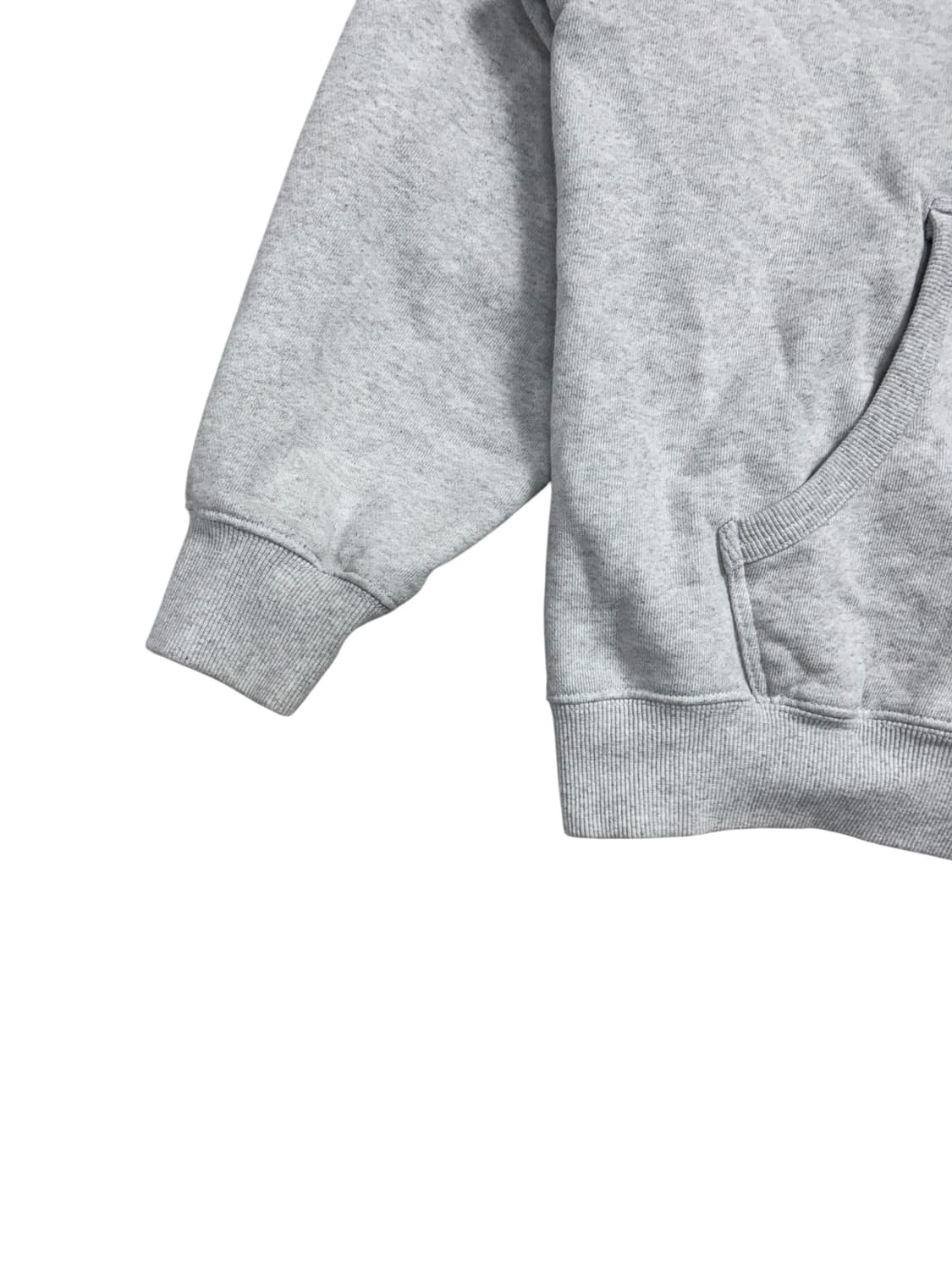 에이카 화이트 클로버 로고 후드티 상품이미지2