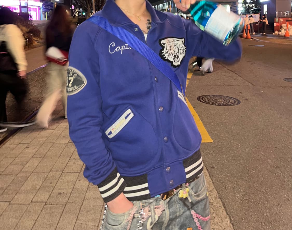 폴로 타이거헤드 바시티자켓 상품이미지3