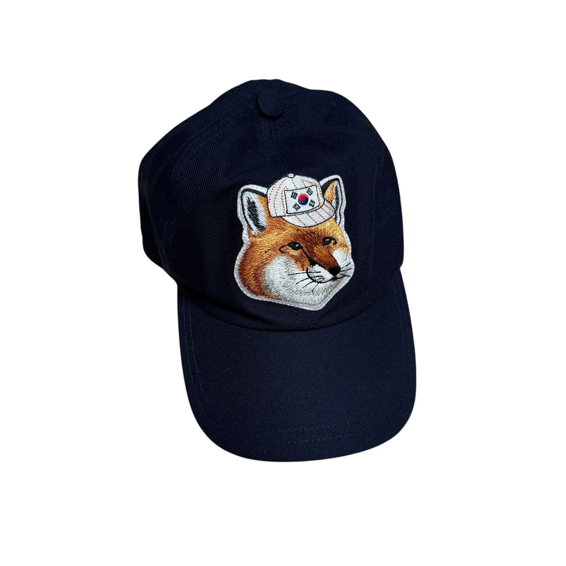 메종키츠네 태극기 여우 네이비 볼캡 상품이미지1