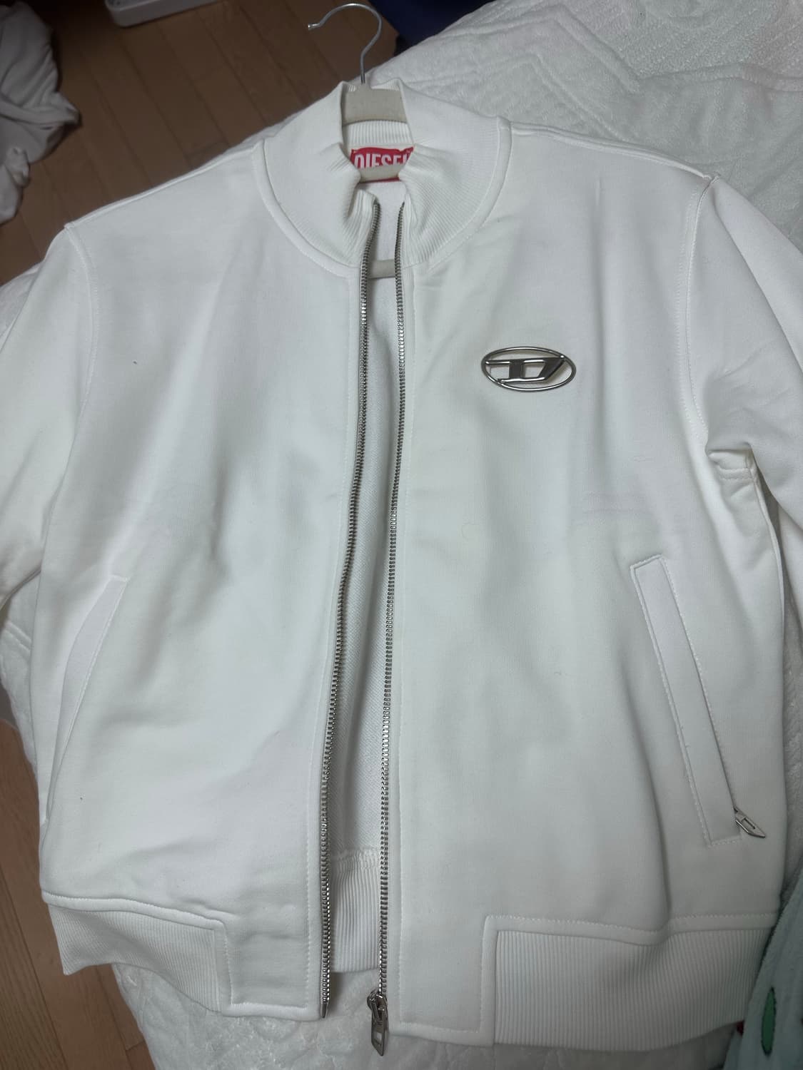 디젤 화이트 집업 상품이미지1