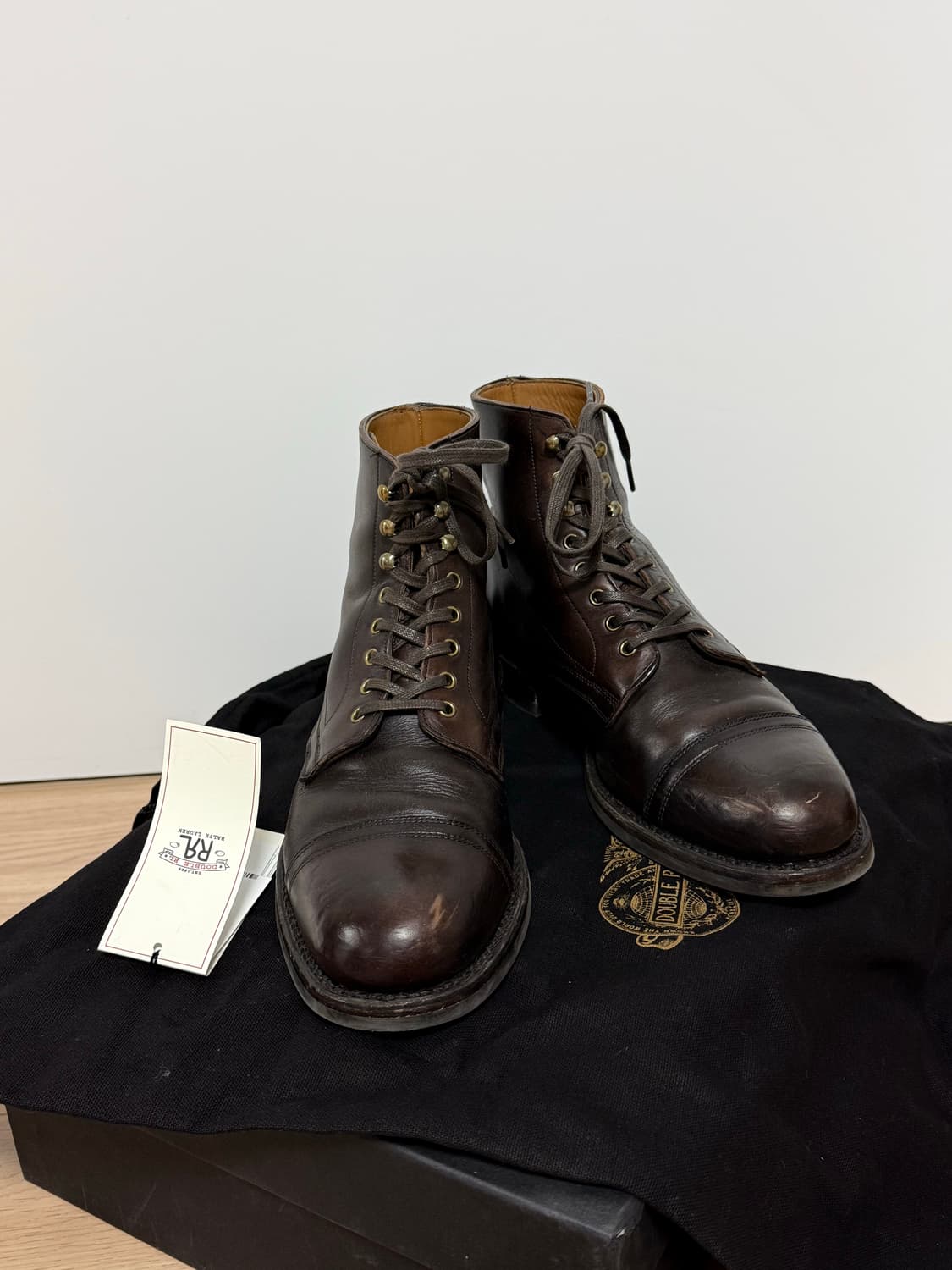 더블알엘 리빙스턴 가죽부츠 9사이즈 (270mm) 상품이미지1