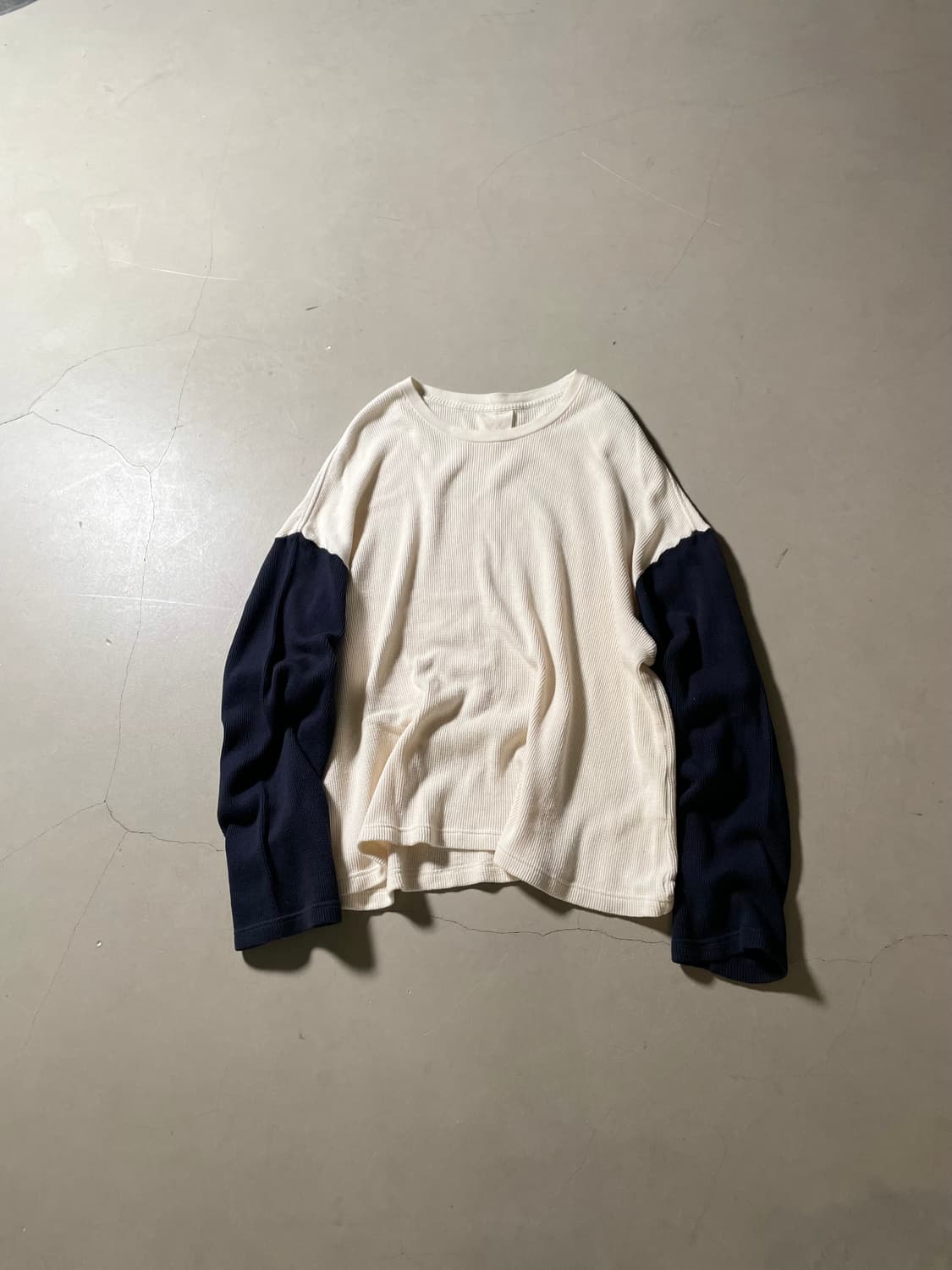 리포메드 Two-Tone Waffle Thermal Top  상품이미지1