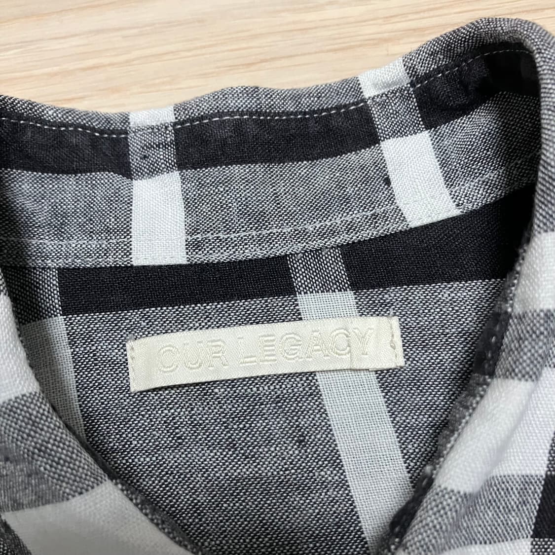 [OurLegacy] 아워레가시 x 스투시 보로우드 셔츠 상품이미지6