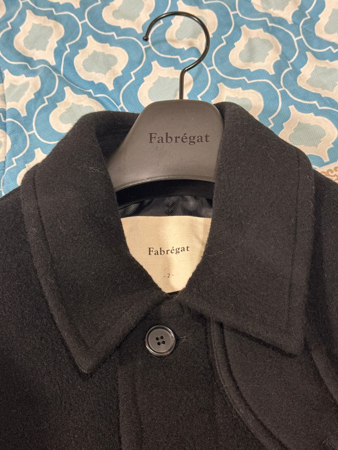 파브레가 웰링턴 알파카 발마칸 롱 코트(S급) 상품이미지6