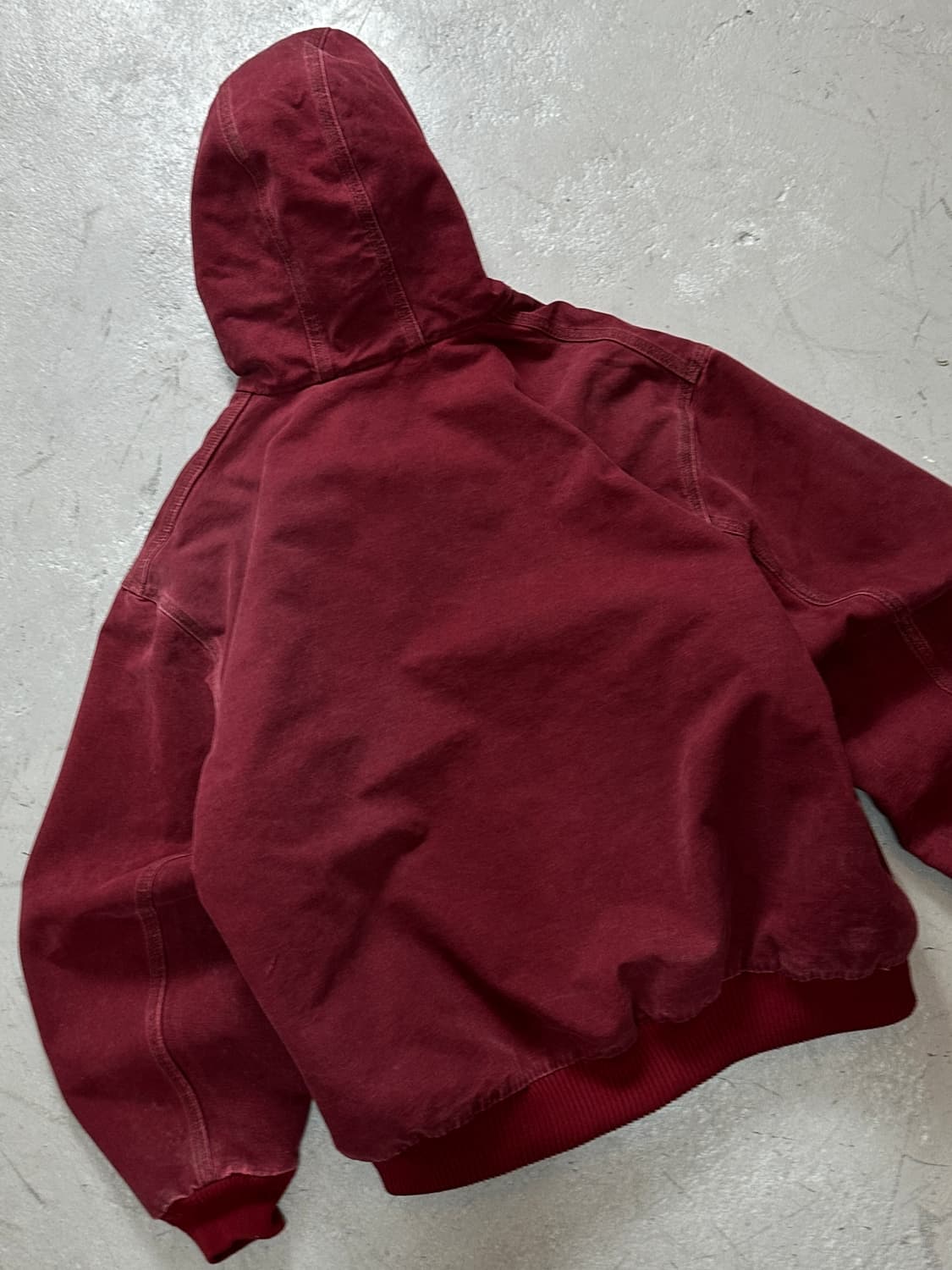 00's OG 칼하트 J130 CRI 액티브 자켓 칼하트 크림슨레드 상품이미지6