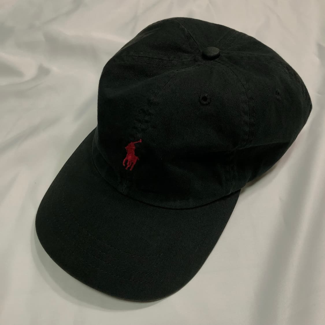 폴로 랄프로렌 블랙 볼캡 모자 상품이미지1