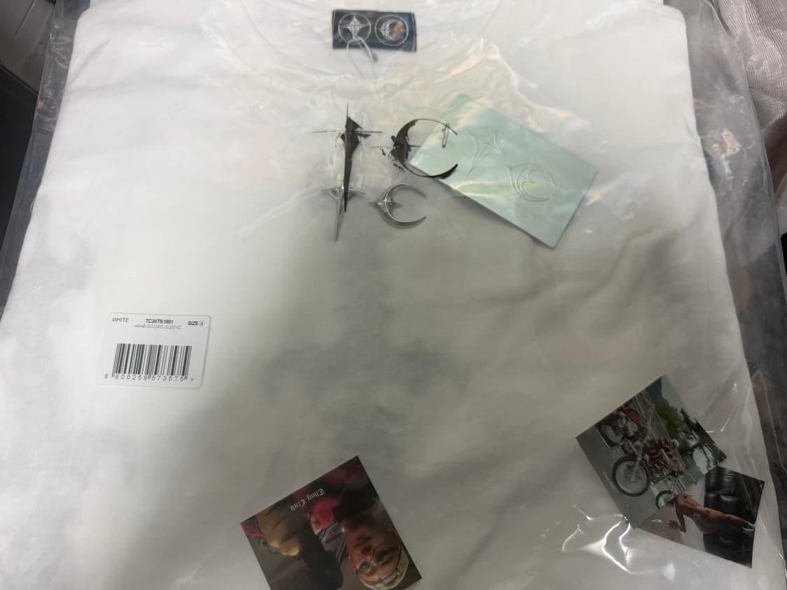 떠그클럽 아랍 소드 슬리브 -4size- 화이트 (미착용 새상품) 상품이미지6