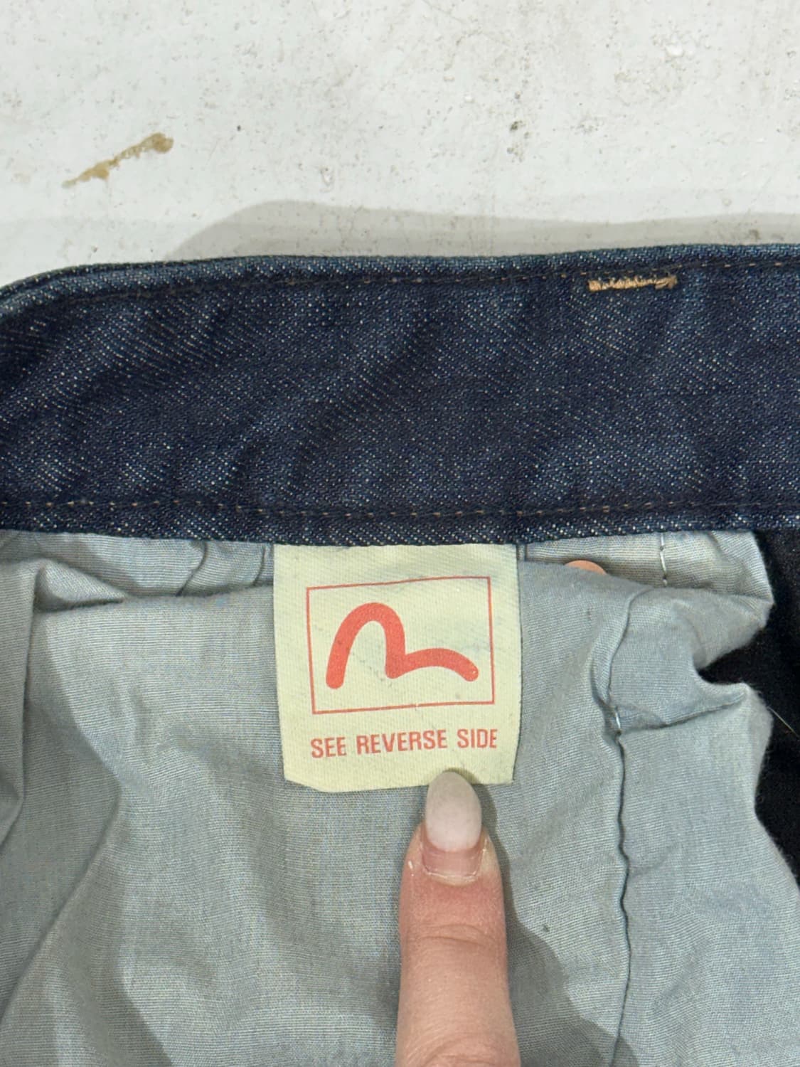 에비수 진청 다이콕 와이드 데님 팬츠 청바지 상품이미지7