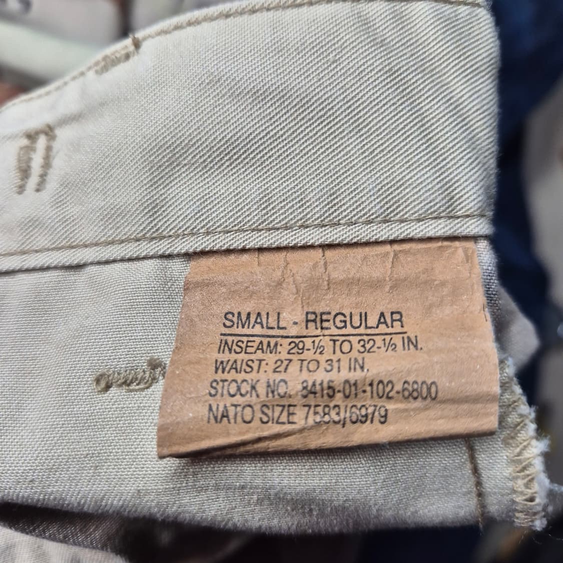 90s 걸프전 카모팬츠 상품이미지8