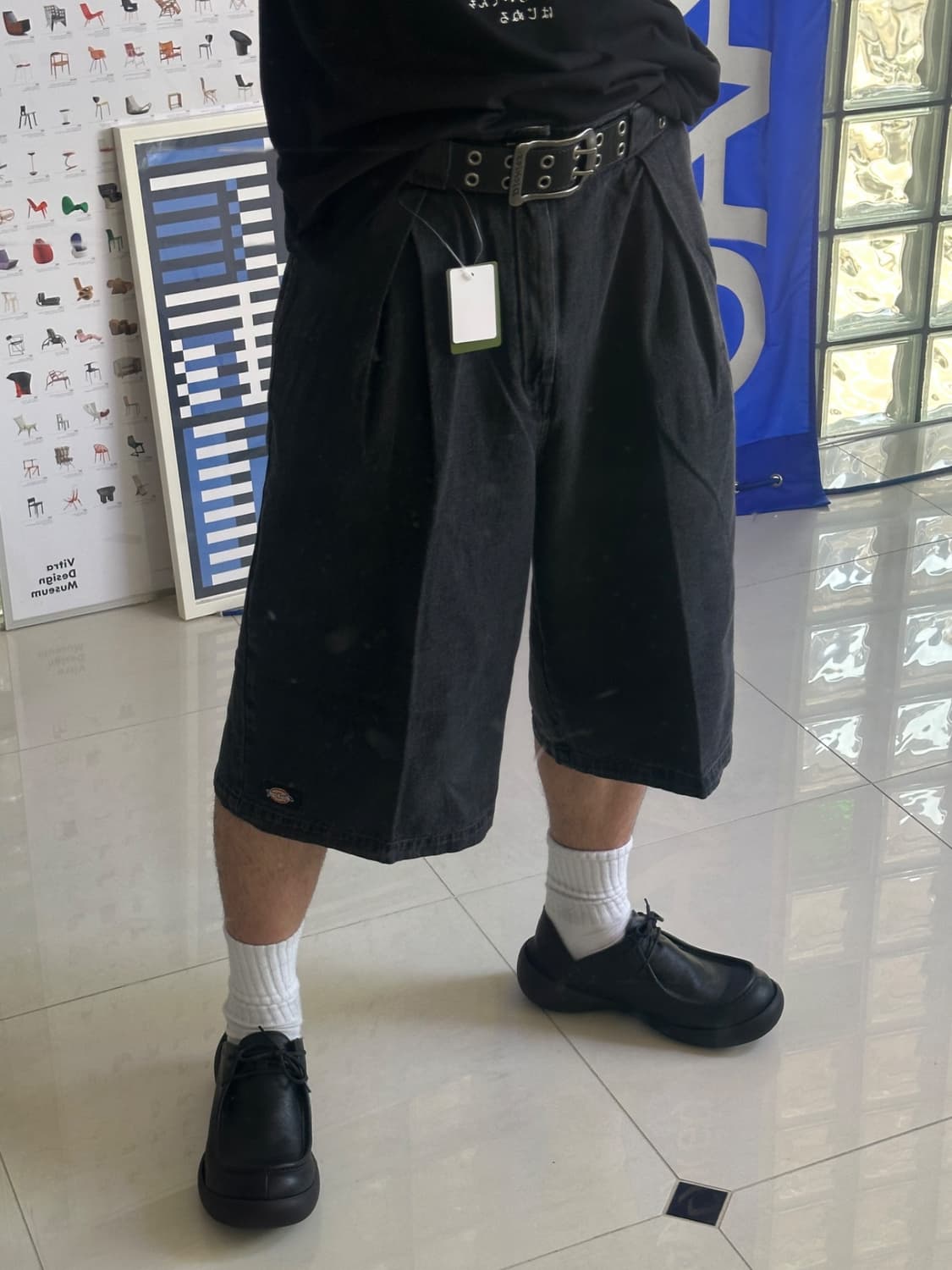 wide silhouette crostack work shorts 상품이미지1
