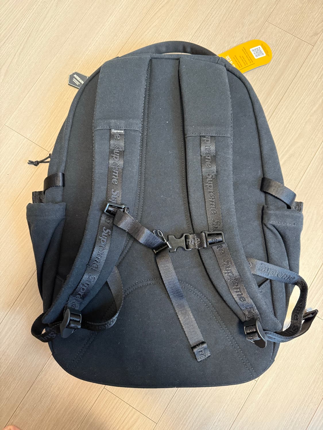 [새제품] 25SS 슈프림 백팩 블랙 상품이미지4