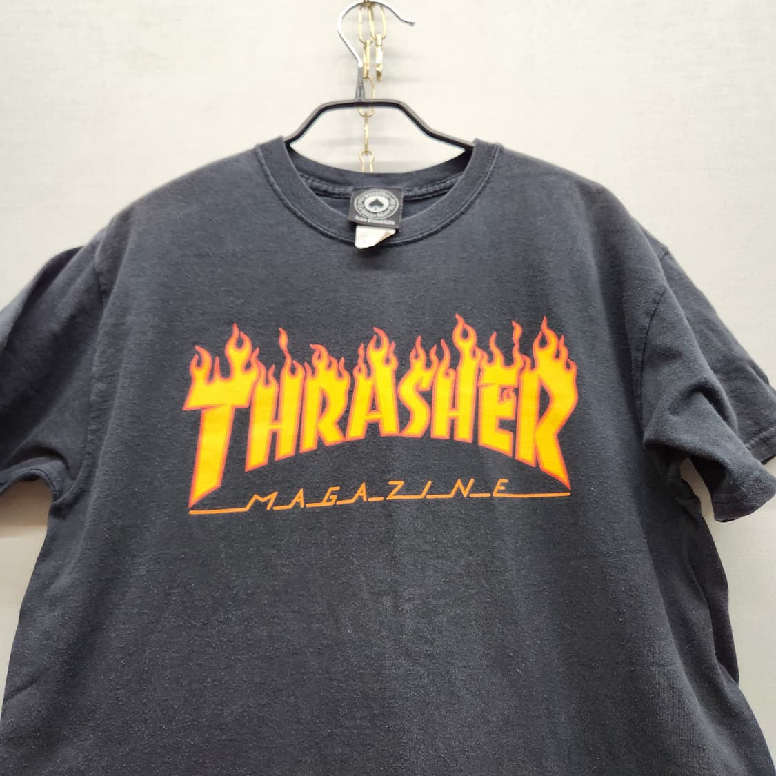 트레셔 빅로고 빈티지 프린팅 반팔티 M(M)남여공용 상품이미지2