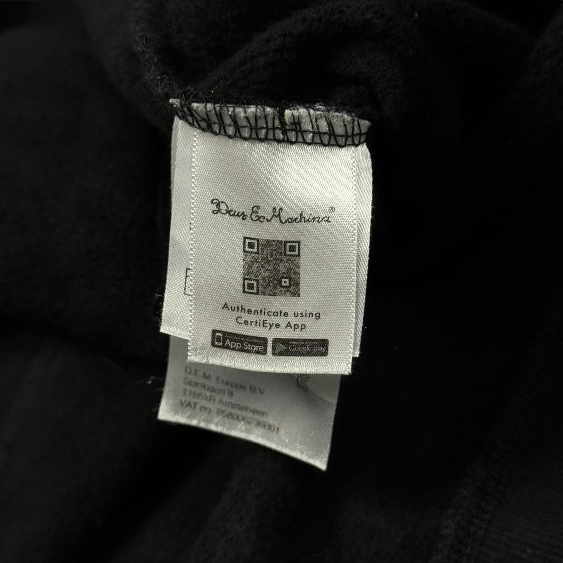 (L) 데우스 엑스 마키나 서울 후드티 블랙 상품이미지6