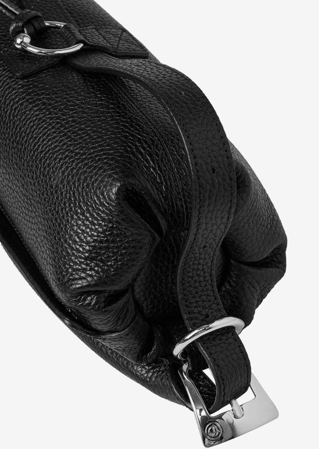 Open yy pillow handle bag, Black 상품이미지2