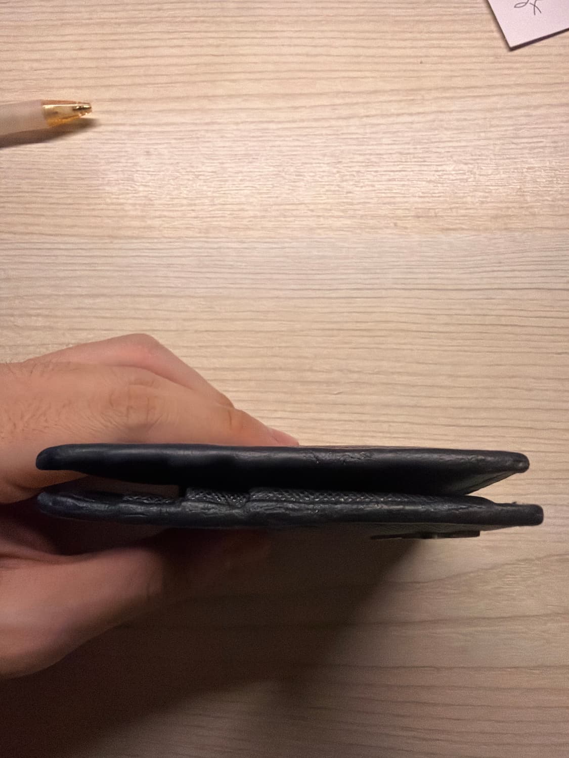 프라다 백화점 정품 남성 반지갑 팝니다 상품이미지2