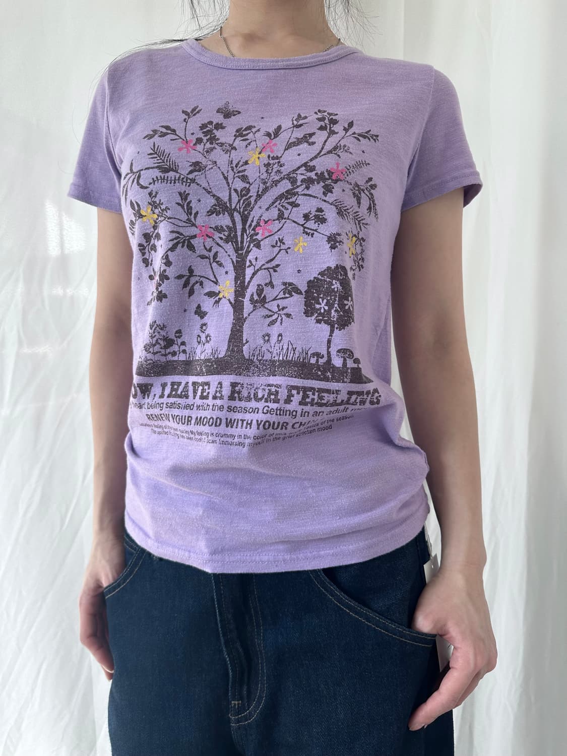 ⊹ Lilac Garden Tee 상품이미지2