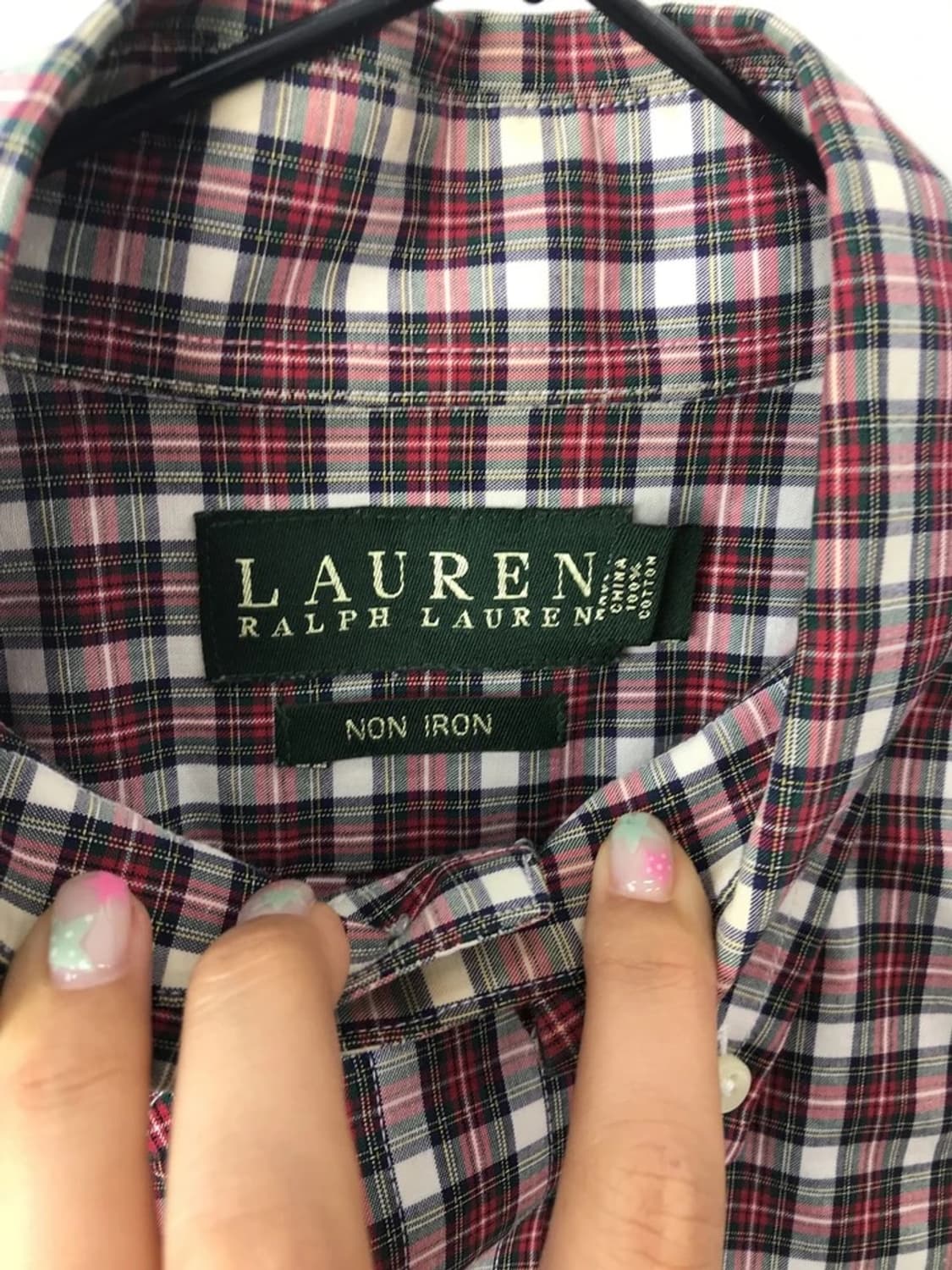 Lauren Ralph Lauren Red Plaid Shirt 상품이미지5