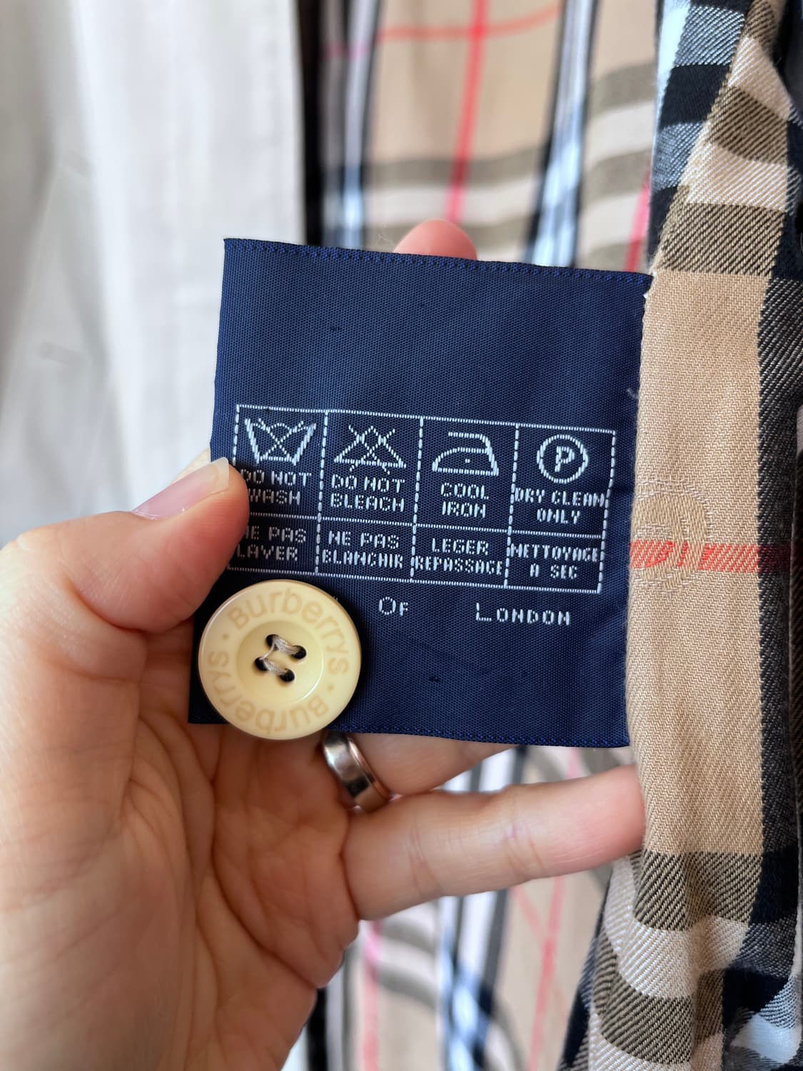 버버리 여성 노바체크맥코트발마칸코트 44사이즈 상품이미지10