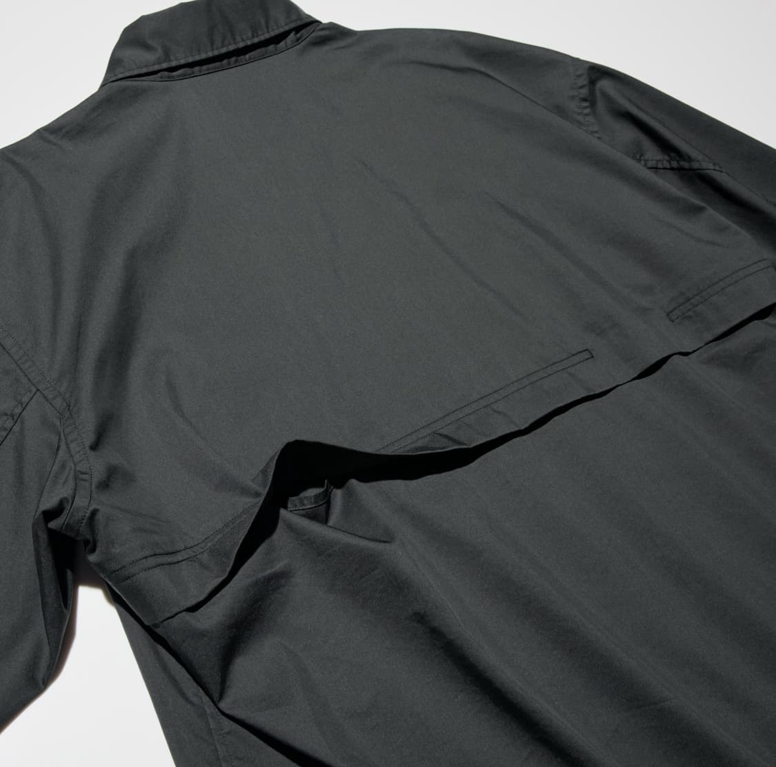 [M] 유니클로 유틸리티 오버사이즈 셔츠 블랙 상품이미지7