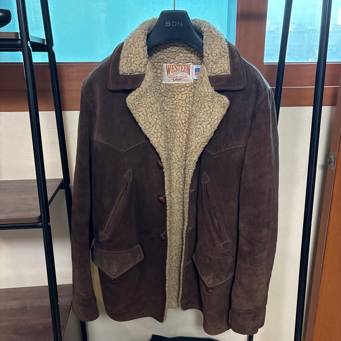 Schott 쇼트 웨스턴 스웨이드 자켓 상품이미지1