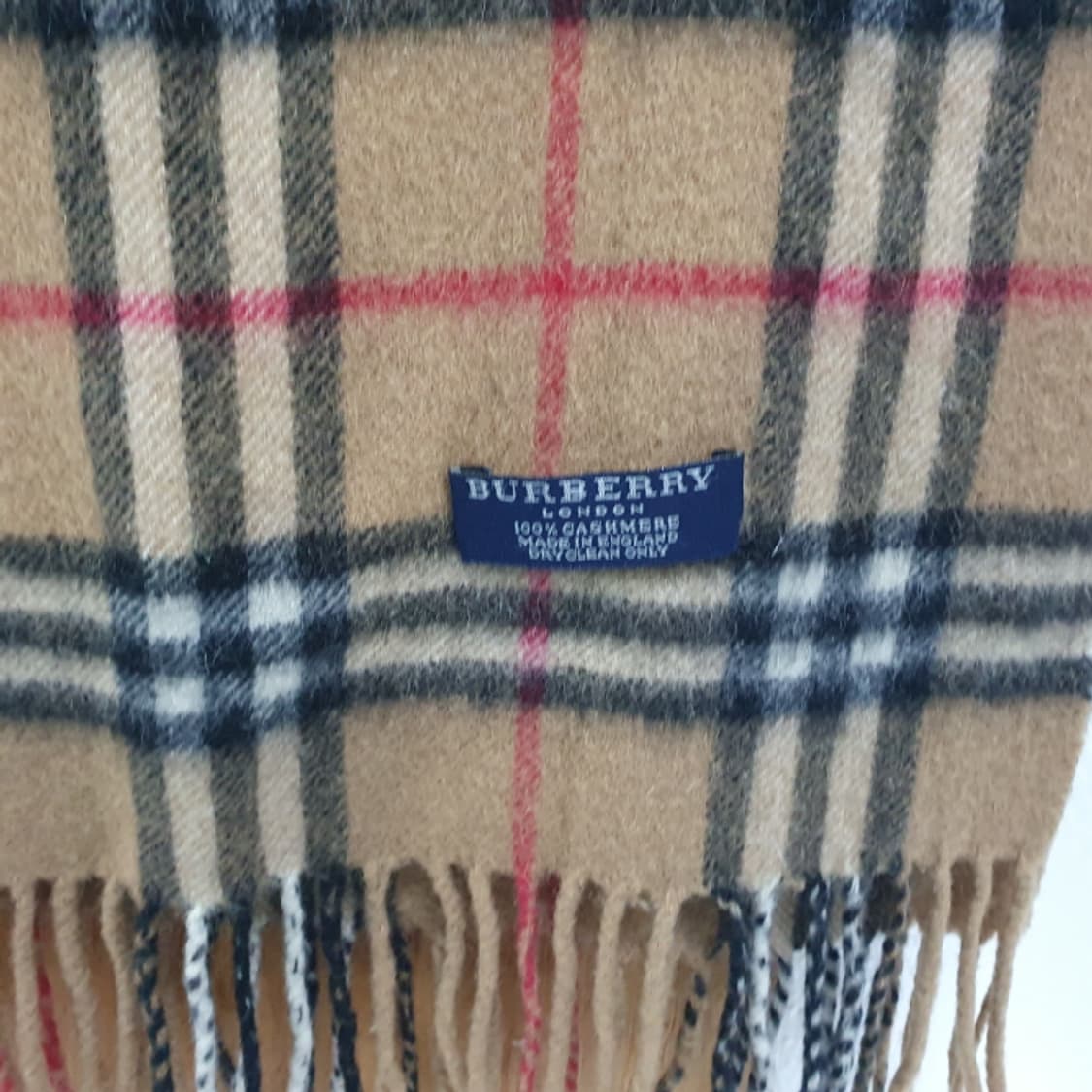 버버리 캐시미어 100% 머플러 상품이미지3