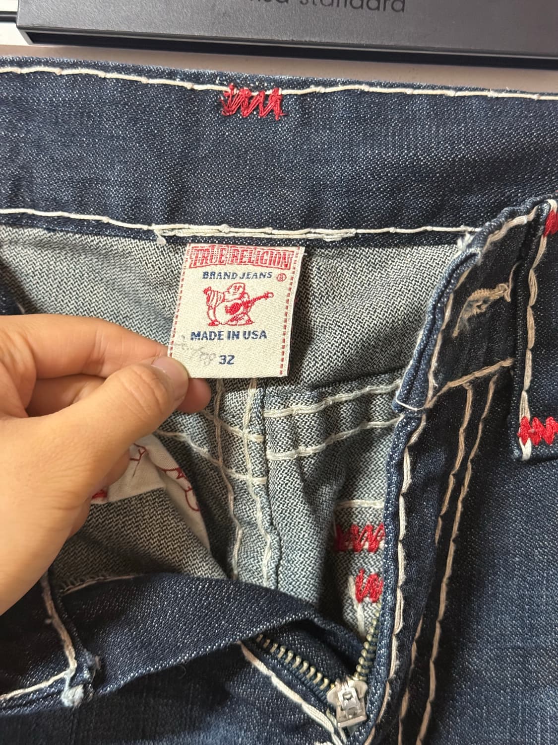True Religion 로우라이즈 진청팬츠 Ricky Super USA 상품이미지7