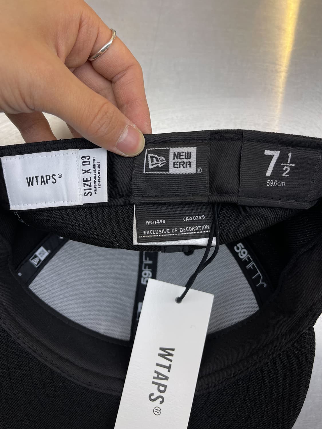 더블탭스 x 뉴에라 WT 리그 캡 상품이미지7