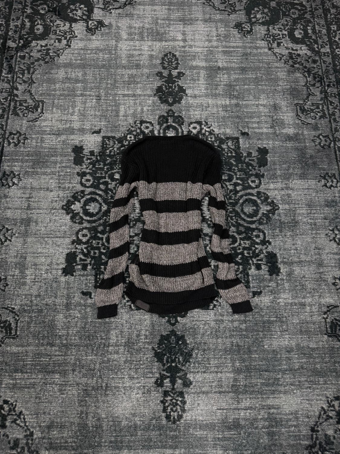 Diesel stripe see through sweater  상품이미지7