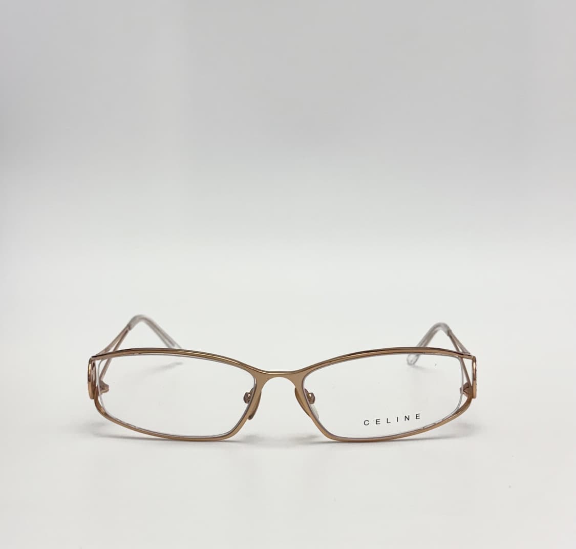 셀린느 빈티지 큐빅 안경 상품이미지2