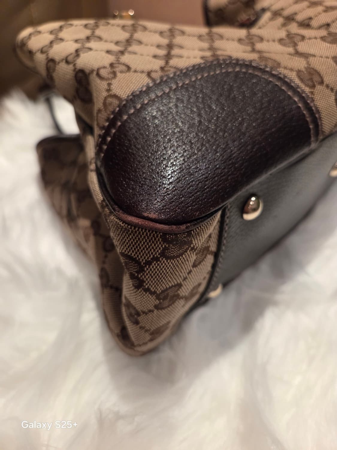 구찌 GG 로고 캔버스 자카드 토트백 상품이미지8