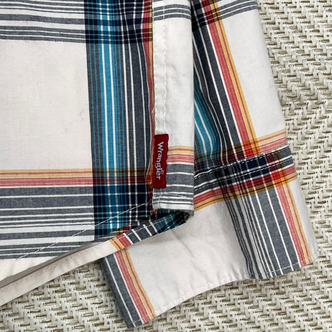 랭글러 투포켓 체크셔츠 r2246 상품이미지5