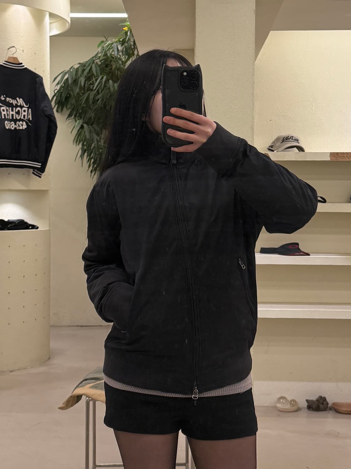 폴로 랄프로렌 블랙 포니 폴리쉘 자켓 U167 상품이미지1