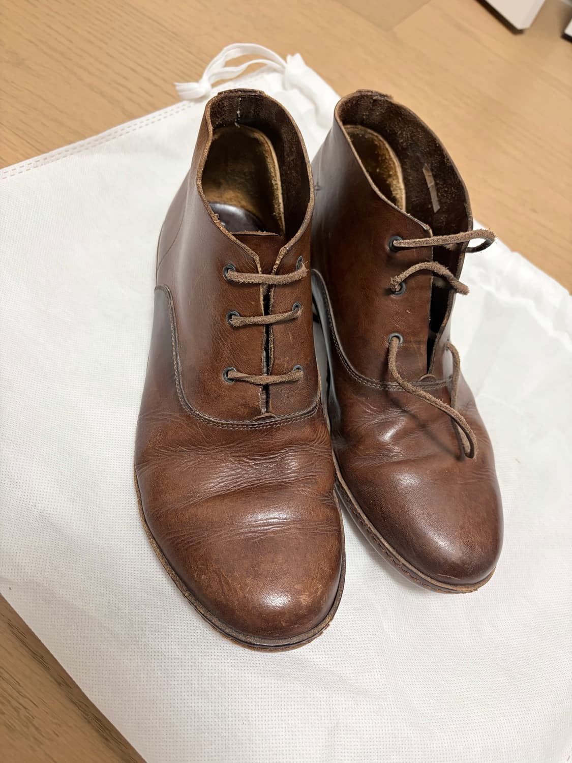 조르지오 아르마니 레더부츠 상품이미지4