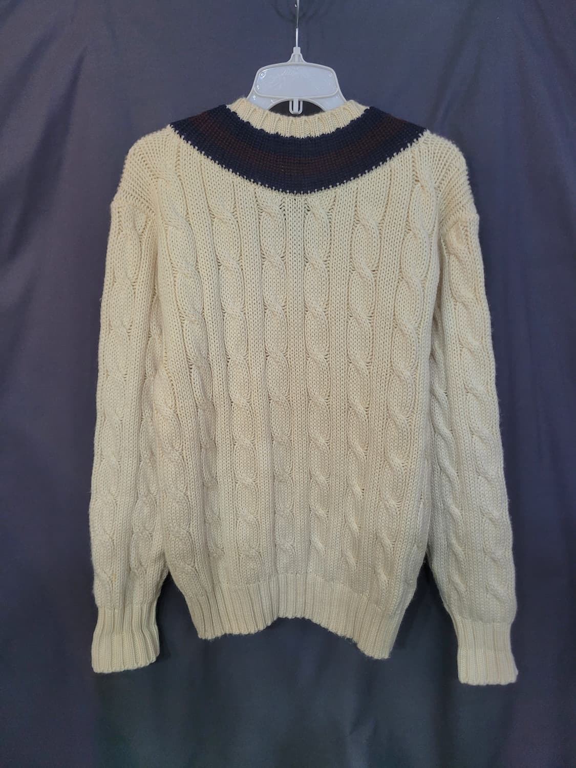 Ralph Lauren 랄프로렌 레트로 빈티지 크라켓 케이블 헤비울 니트 상품이미지4