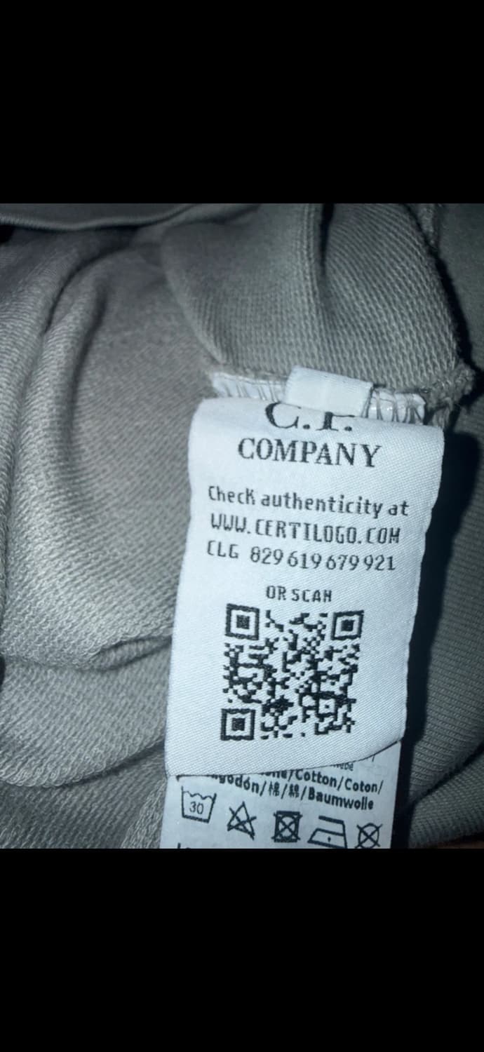 C.P. Company 회색 후드집업 L 상품이미지4