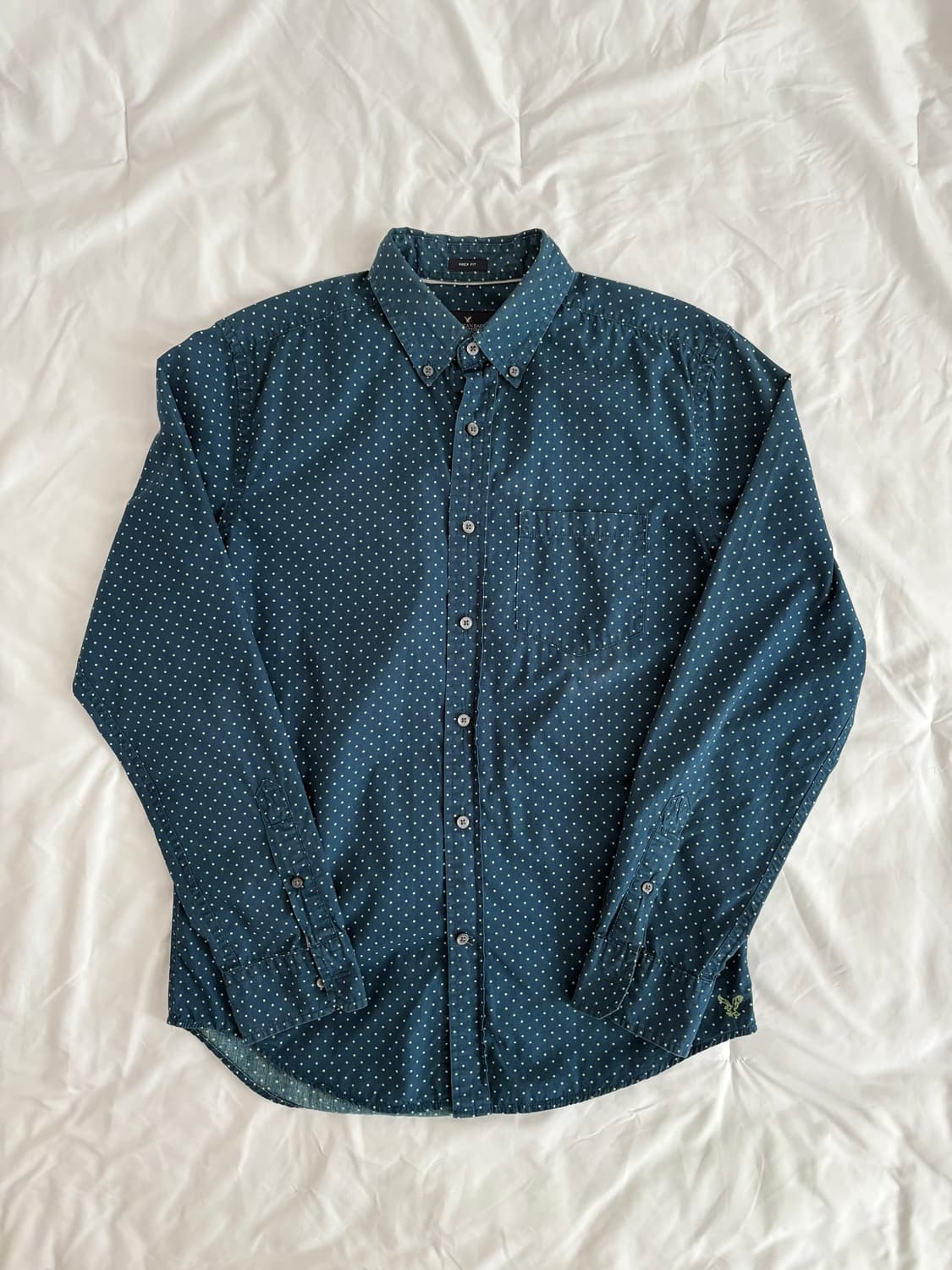 AMERICAN EAGLE dot shirt 아메리칸 이글 도트 셔츠 상품이미지2