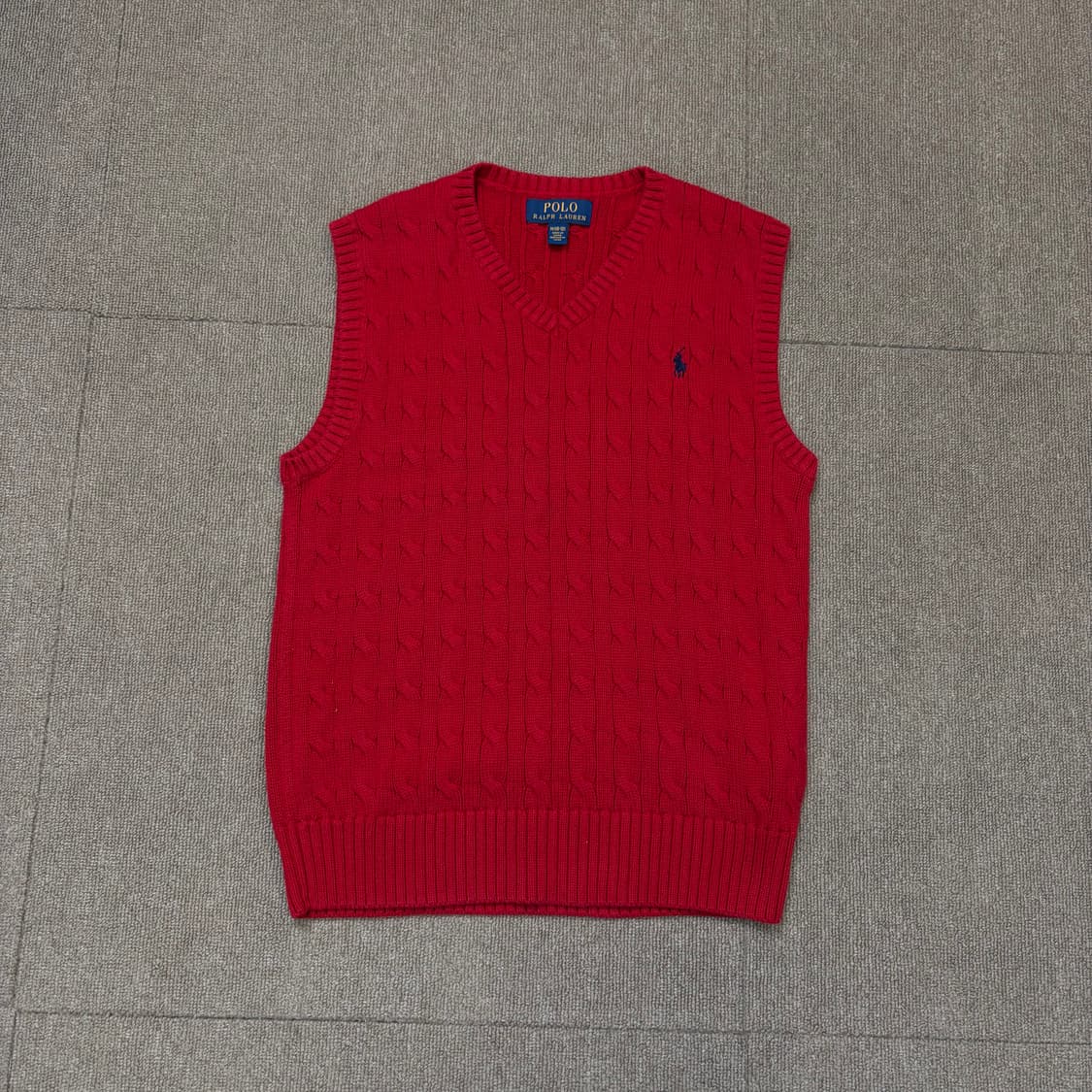 polo 랄프로렌 폴로 우먼스 케이블 니트 베스트  상품이미지1