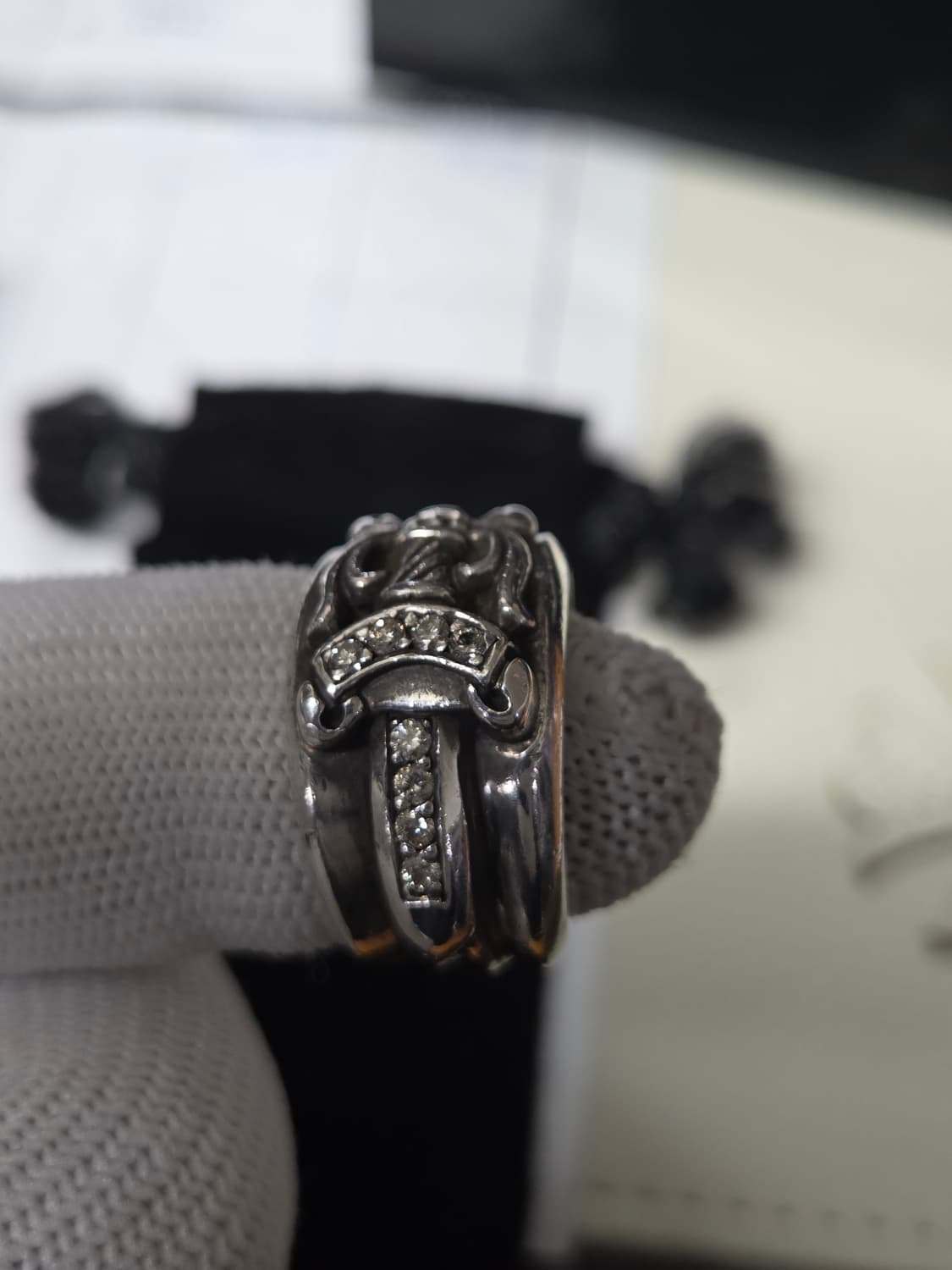 크롬하츠 대거링 파베(오리지널) 풀구성 상품이미지4