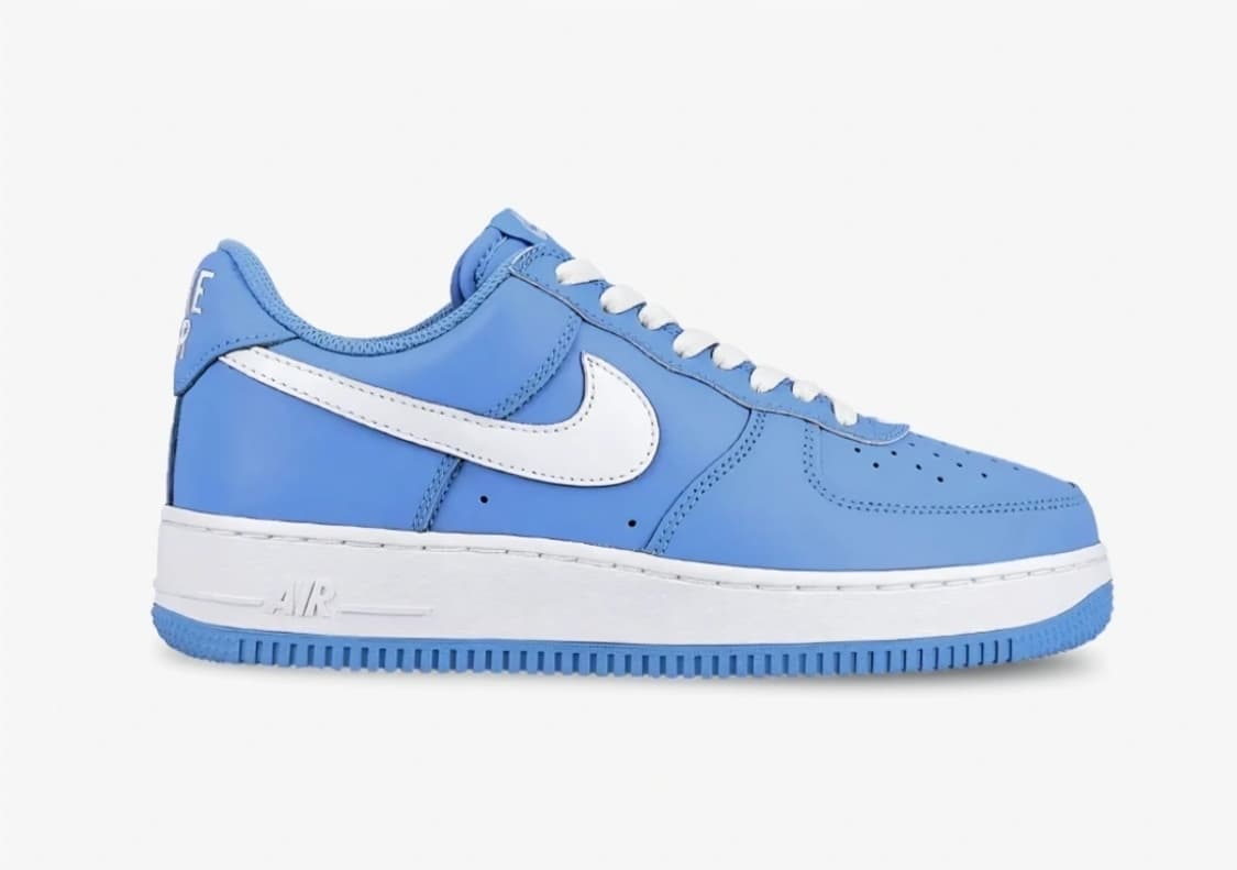 새상품_나이키 에어 포스 1 로우 레트로 컬러 오브 더 먼스 유니버시티 상품이미지1