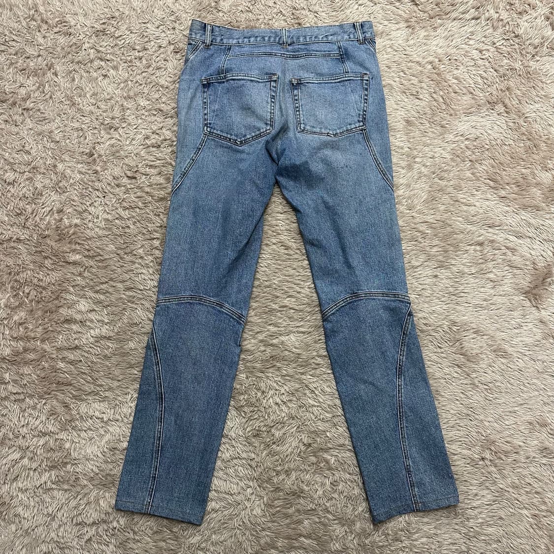 페이스커넥션 슬린핏 스톤워싱 데님팬츠 상품이미지2