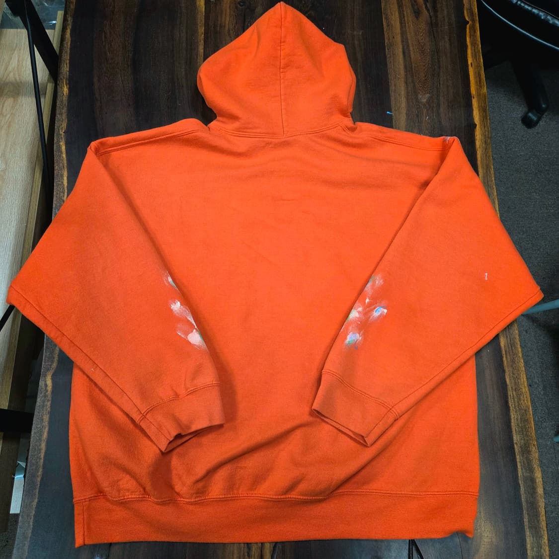 길단 패치워크 페인팅 맨투맨 상품이미지3