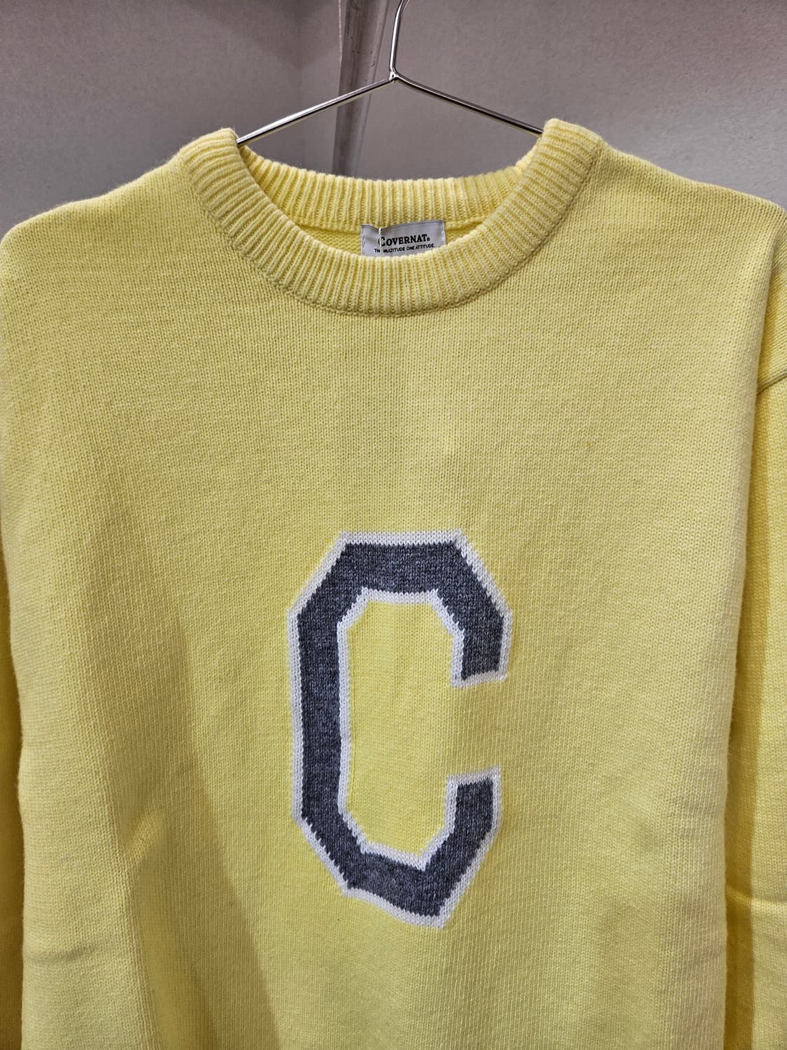 커버낫 크루넥 니트 상품이미지3