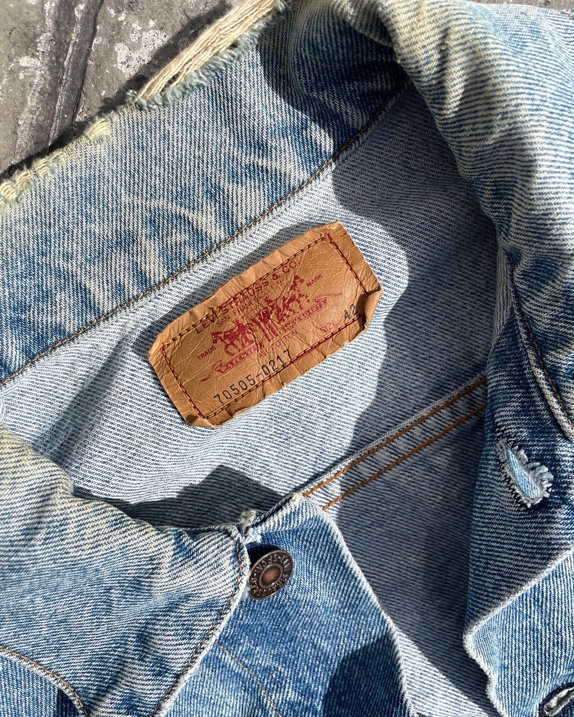 90s LEVI'S TRUCKER  상품이미지3