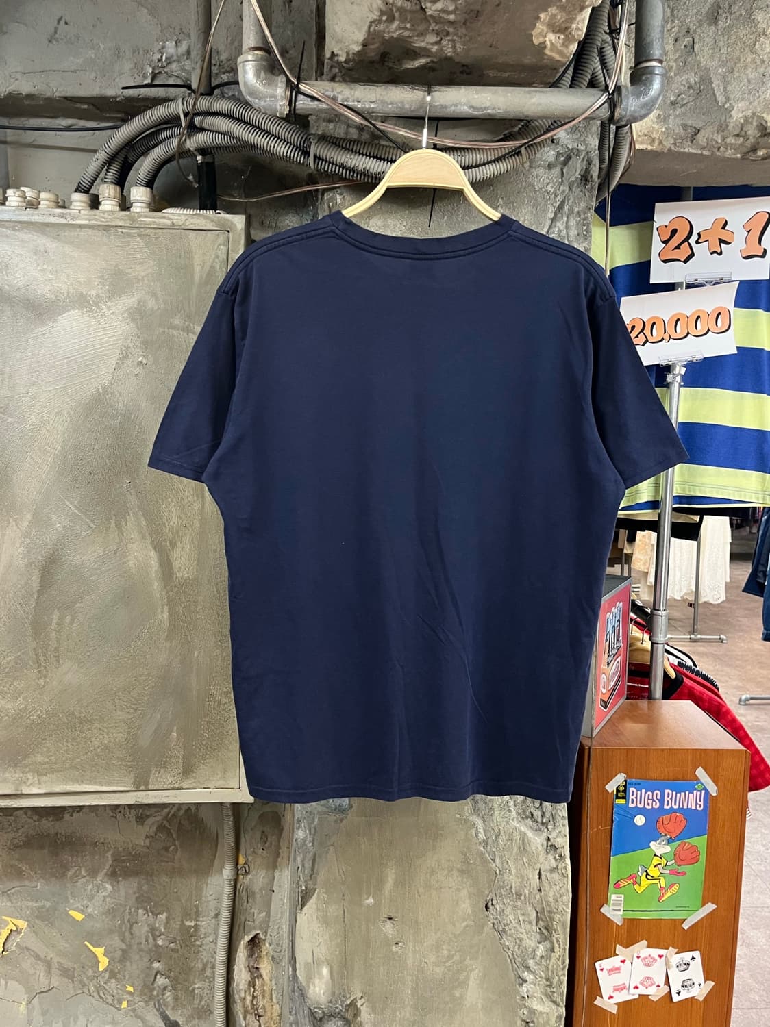 나이키 빈티지 반팔티 네이비 XL #csz3834 상품이미지2