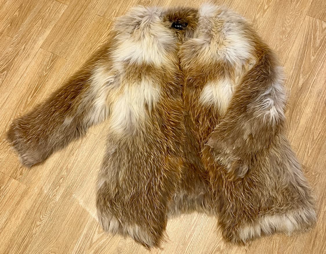 리스트(LIST) 천연 폭스 퍼코트(55~66) 상품이미지3