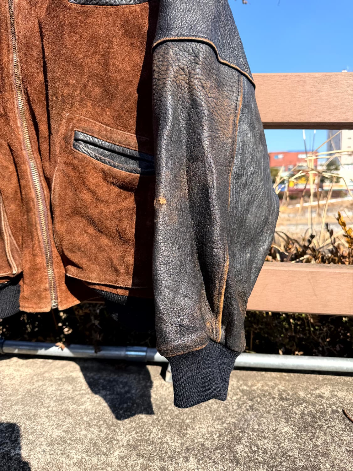 Say's leather 레더자켓 (Made in Hong Kong) 상품이미지5