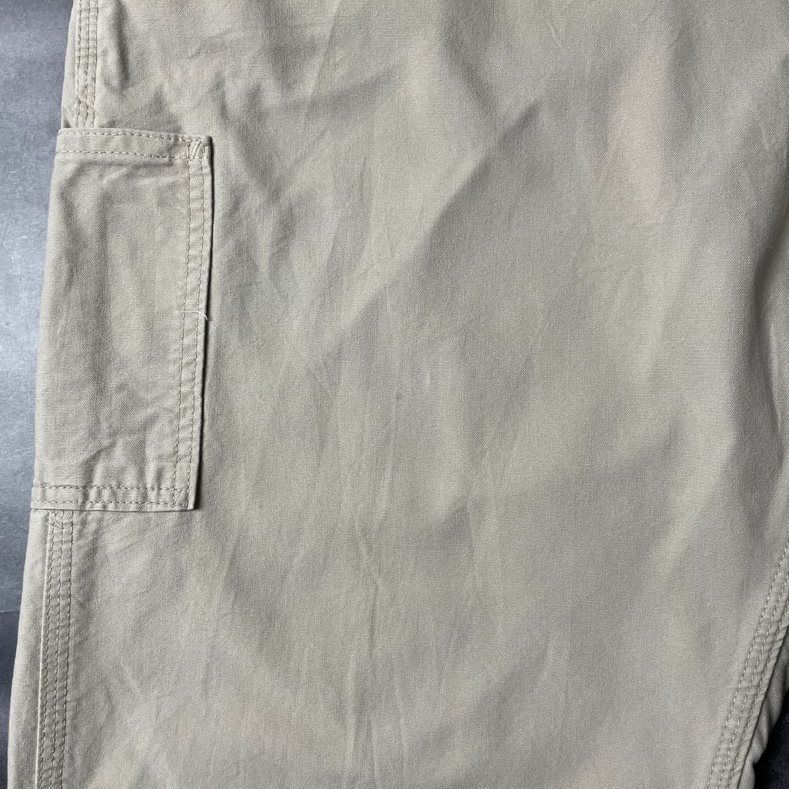 CARHARTT 칼하트 아이보리 싱글니 워크 팬츠 A00819 상품이미지4