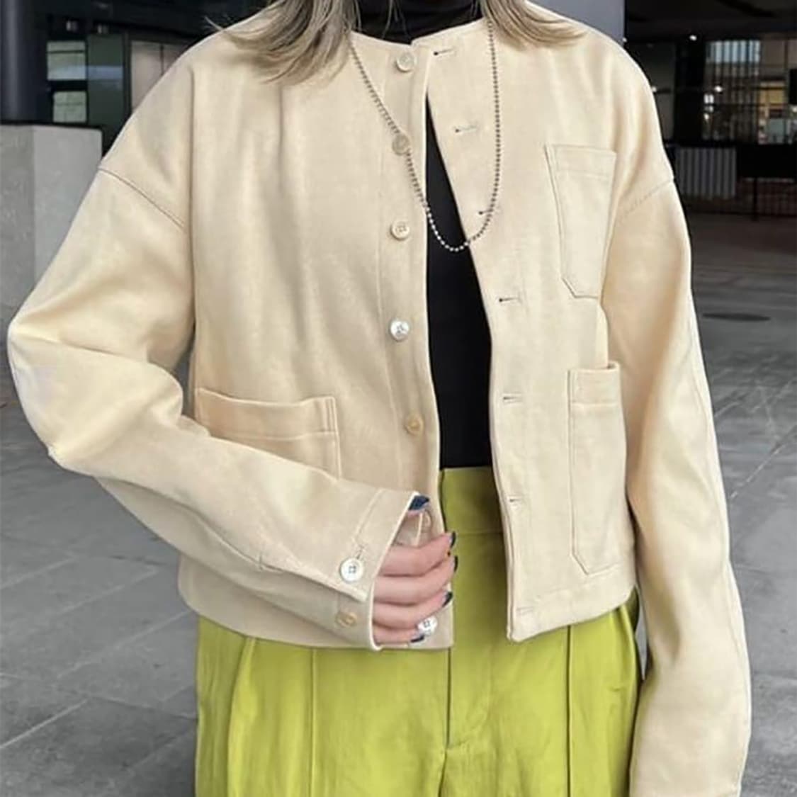 super heavy cotton rib cardigan 상품이미지2